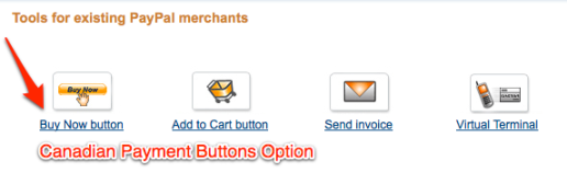 Canadian Payment buttons